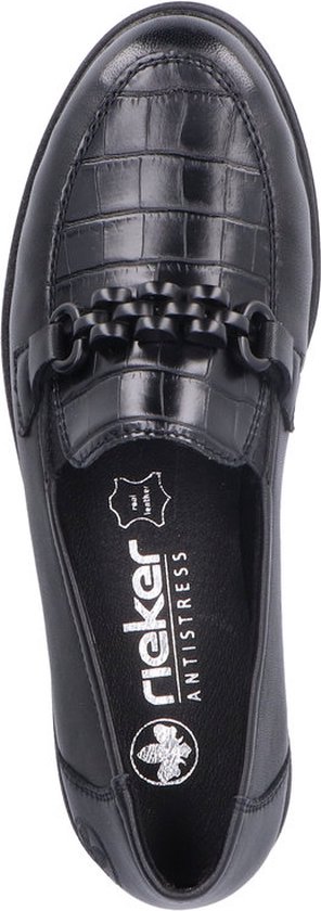 Rieker Chaussures pour Femme 45561, Noir, 36 EU