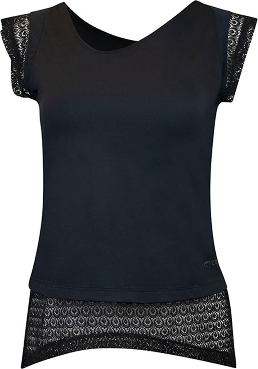Evou Sportshirt Frida - Black Edition - maat S