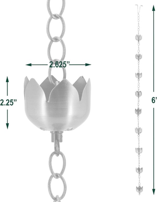 Metalen Regenketting Voor Dakgoten Decoratieve Regenketting Tuingoten Regenketting Nieuwigheid Ijzeren Regenketting Metalen Regenketting Voor Dakgoten Decoratieve Regenketting Tuingoten Regenketting Nieuwigheid Ijzeren Regenketting