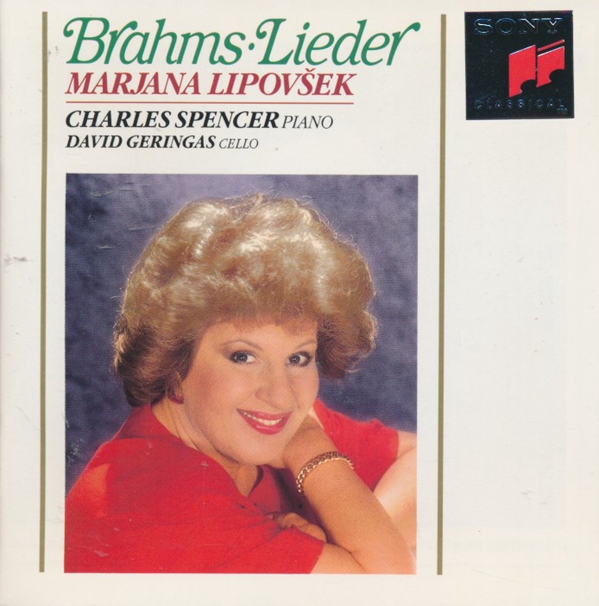 Brahms : Lieder - Marjana LipovÅ¡ek