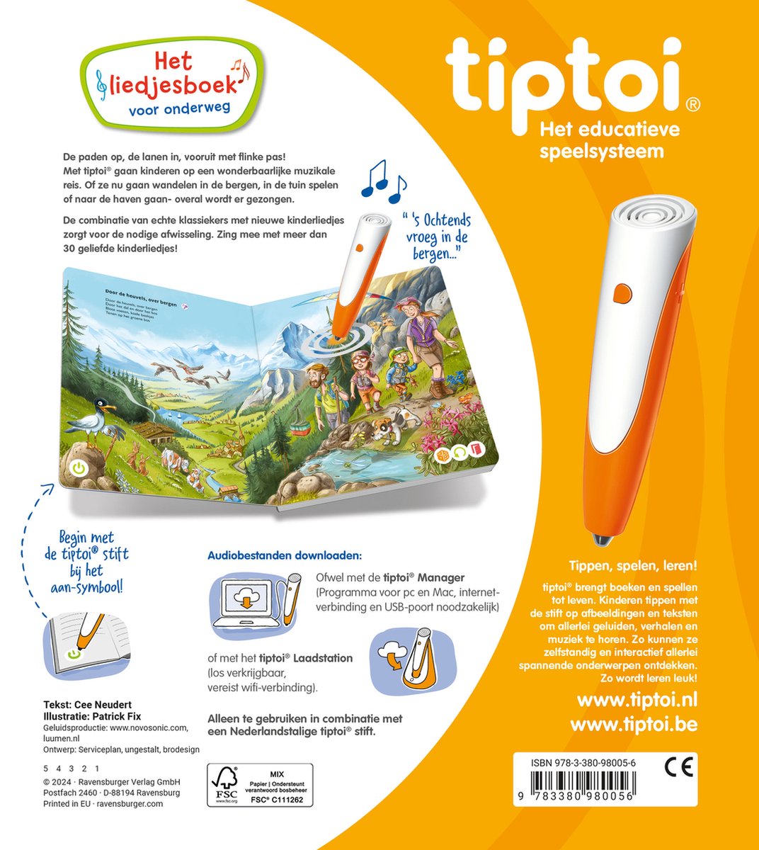 tiptoi® Het liedjesboek voor onderweg — afbeelding 2