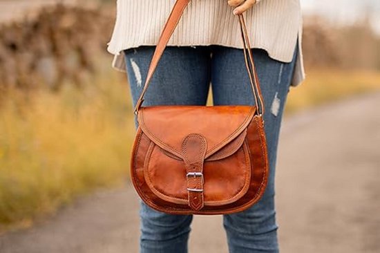 sac à bandoulière en cuir sac en cuir petit Evelyn sac à main