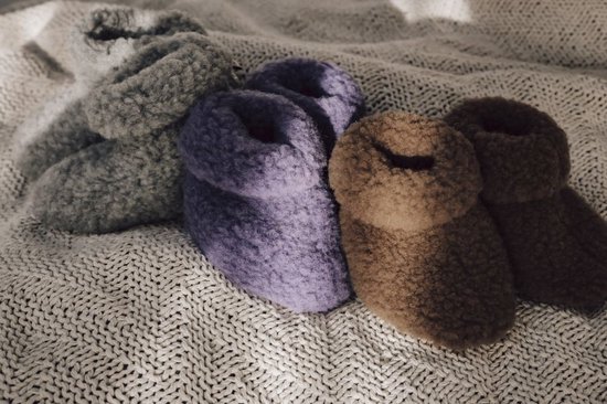 Alwero Pantoufles Evers Light Teddy Marron 6-12 mois