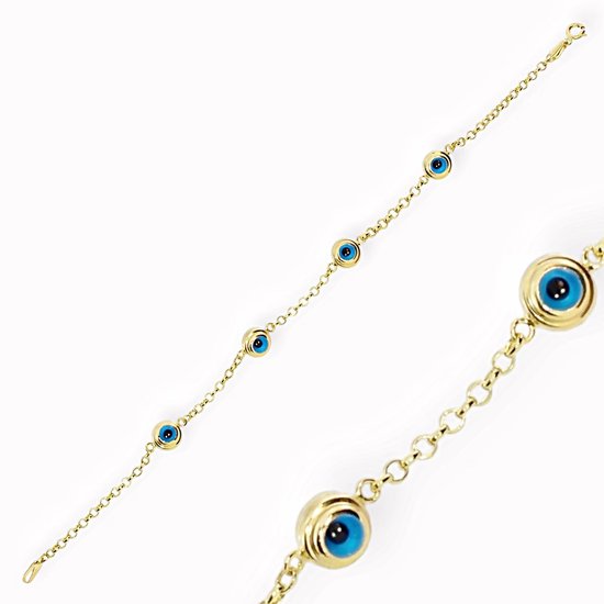 14 karaat armband, 19 cm · Juwelier Doetinchem