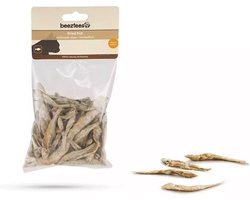 kattensnack beeztees gedroogde visjes -100 gr - lekker en 100% natuurlijk. als aanvullende snack of verwenneriij