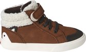 Vertbaudet Hoge sneakers van leer, kleutercollectie