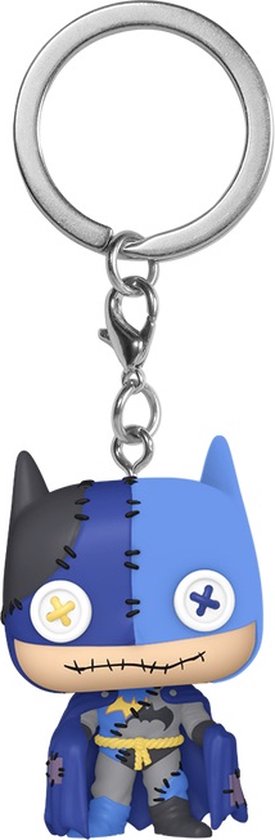 FUNKO POP KEYCHAIN: PATCHWORK - BATMAN.