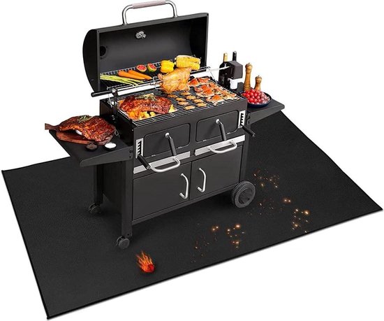 80 X 50 Cm  Meerlaagse Brandwerende Mat, Open Haard Vloermat Bougiebeschermplaat Voor Fornuis Halfronde Open Haard Voor Oven Open Haard Barbecue