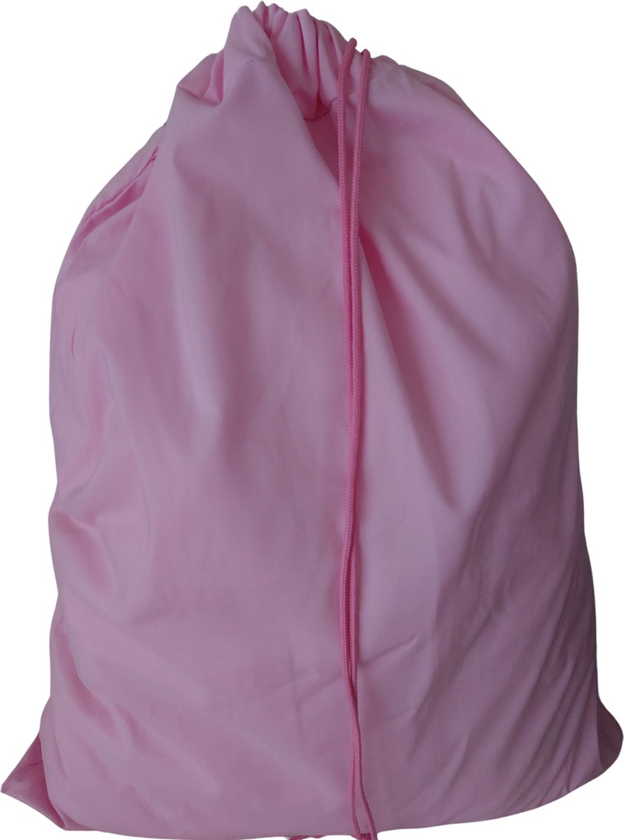 Goedkoopste Bluvardi katoenen waszak -XXL- met trekkoord - pink