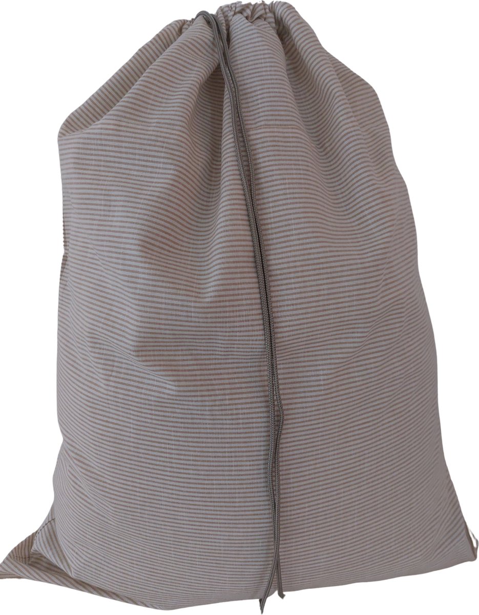 Goedkoopste Katoenen waszak -XL - met trekkoord - plage