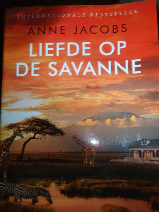 De savanne 1 - Liefde op de savanne - cover