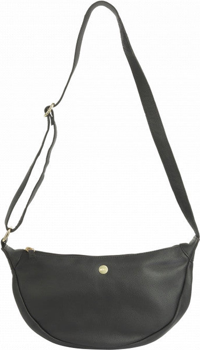 MŌSZ Dames Bumbag leer - zwart