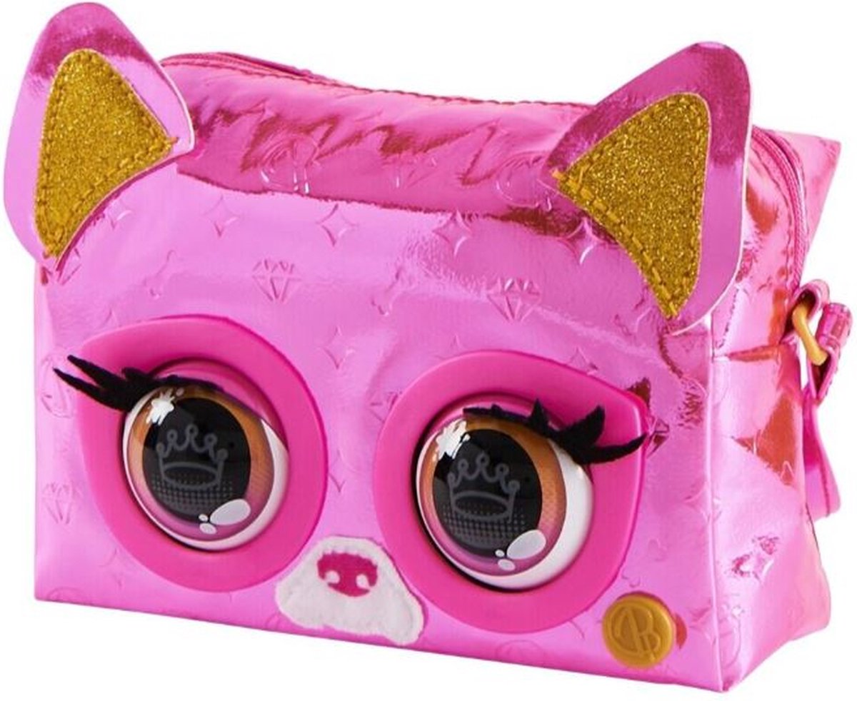 Purse Pets - Metallic Bag - Puppy - Interactief speelgoedtas meer dan 30 geluiden en lichteffecten