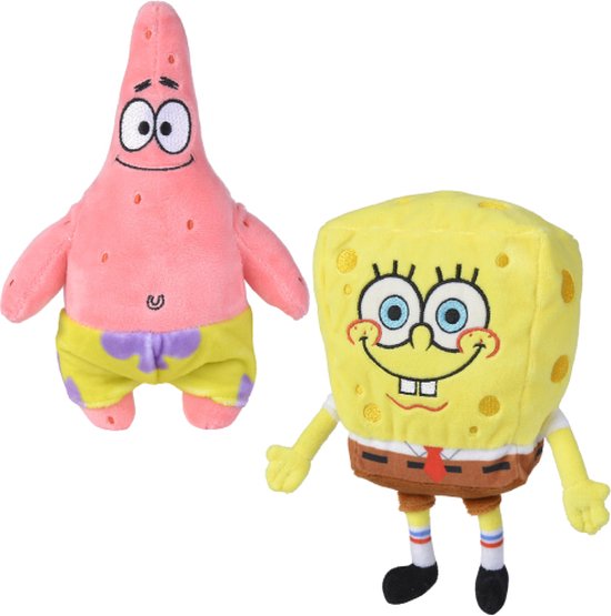 NICKELODEON SPONGEBOB SQUAREPANTS Lenticular Moving Eyes Plush Soft Toy