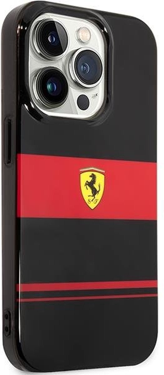 Bescherming Ferrari iPhone 14 Pro 6,1" black hardcase IMD Combi Magsafe van Merkloos — afbeelding 4