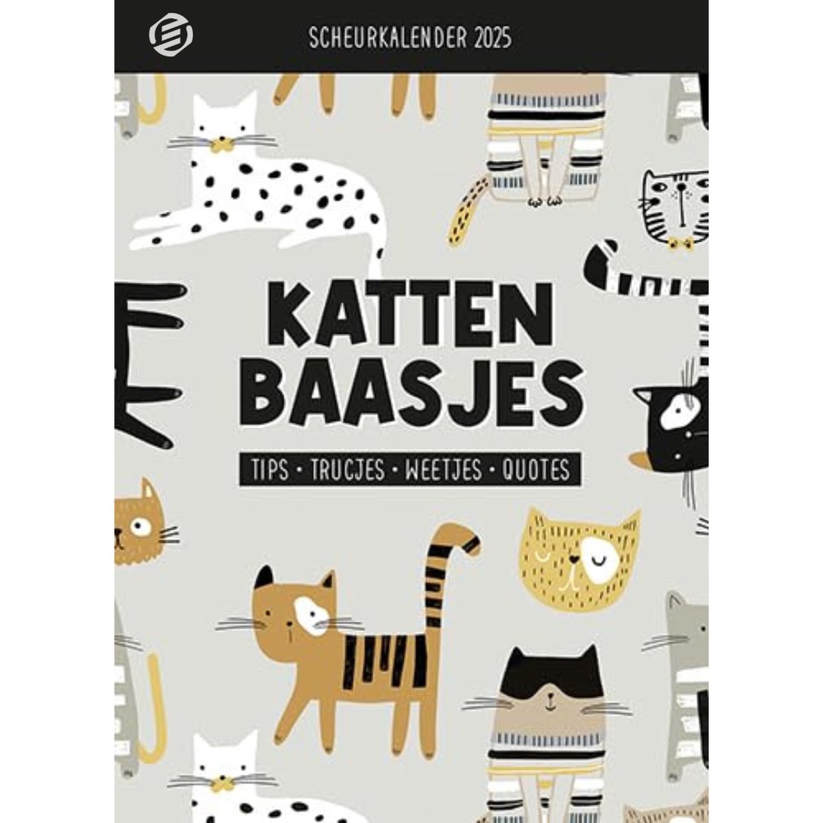 Equivera Scheurkalender 2025 - Kalender 2025 - Dagkalender 2025 - Premium