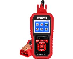 Konnwei KW890 3in1 – Olie service resetten – Accu Tester – OBD2 Scanner