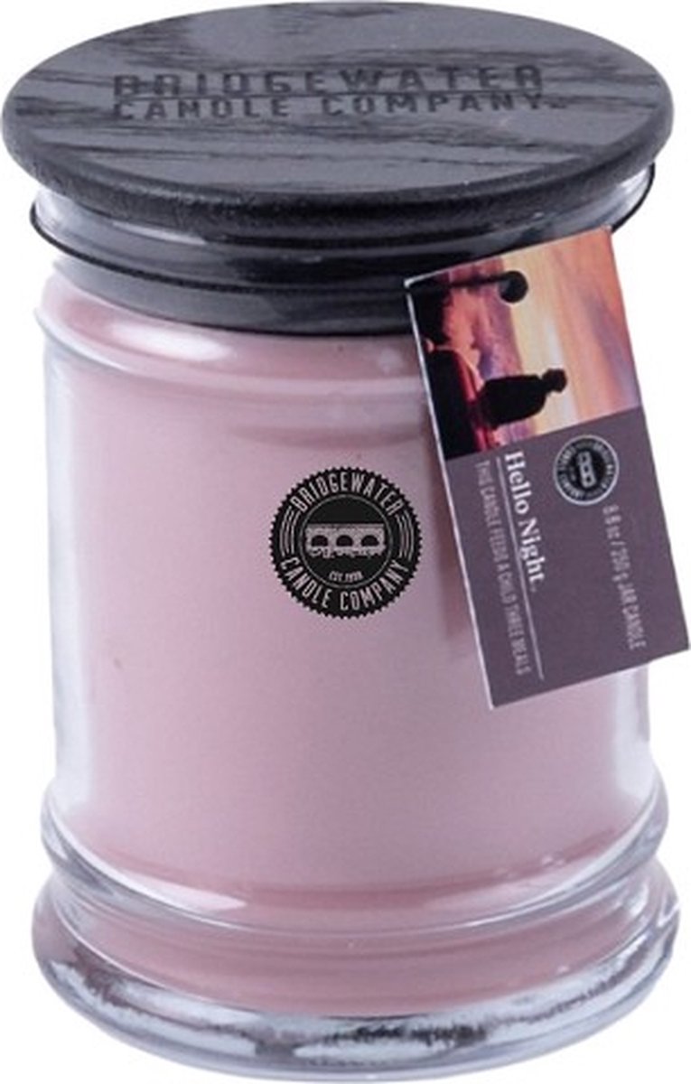 Bridgewater Geurkaars - Candle Jar - Hello Night - 70 uur Paars