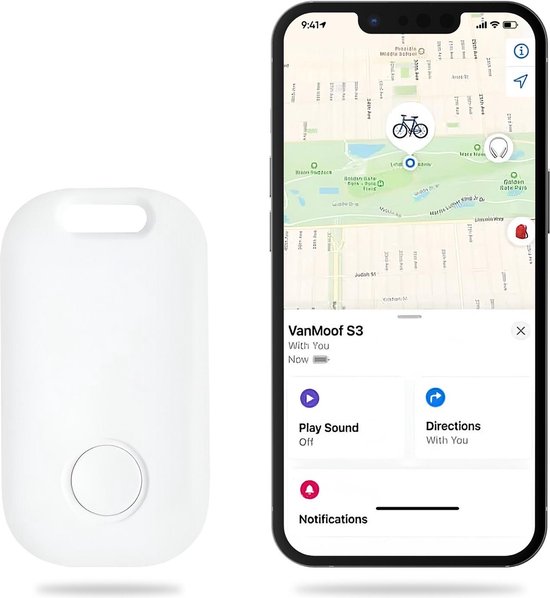 Luxmovo tracker – GPS zonder abonnement – alleen voor iPhone