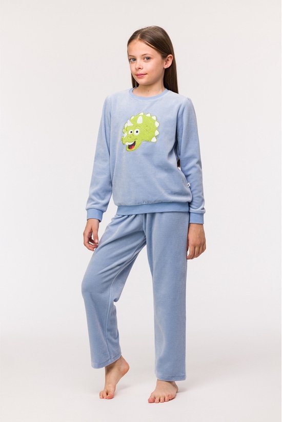 Pyjama fille Woody Velvet Dino