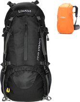 Bol.com E-Shop4u® - 50L - Backpacks - Backpack - Outdoor - Rugzak - Waterbestendig - Duurzaam - Blauw - Regenhoes - 50 Liter - T... aanbieding