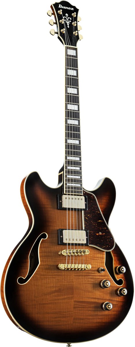 Ibanez Artcore Expressionist AS93FM Violin Sunburst semi-akoestische gitaar