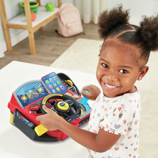 Vtech Console Racing Gam VTech Jouets Electroniques Educatifs SUPER CONSOLE TURBO PILOTE | Games ...