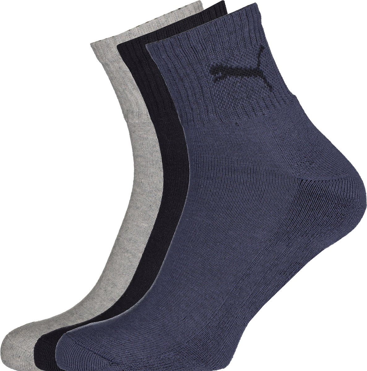 Puma short crew 3-Pack – en Multicolor