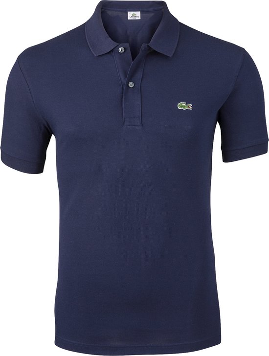 Lacoste Heren Poloshirt - Navy Blue - Maat M