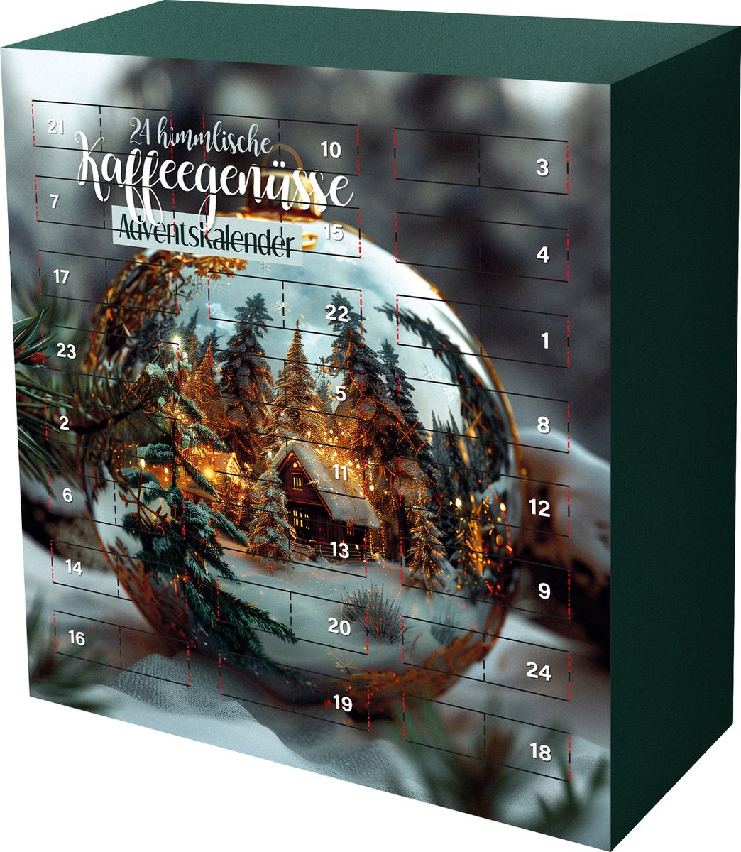 Adventkalender - Adventskalender koffie - Koffiegenot - 24 verschillende koffiesoorten