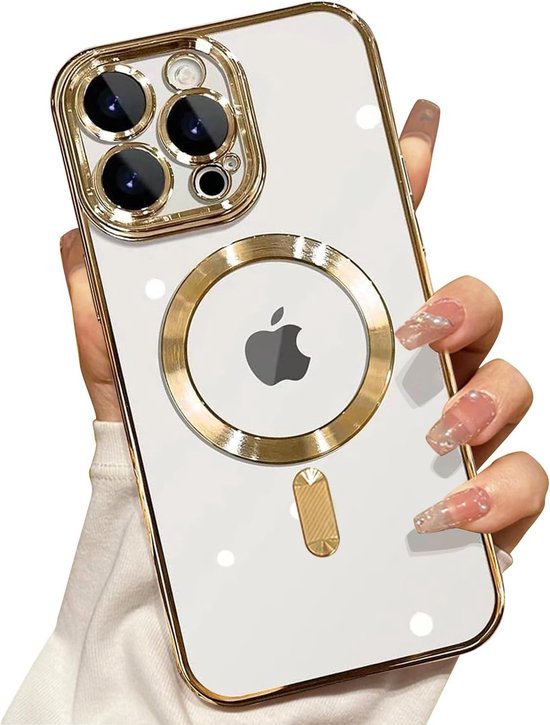 Couvercle Arrière Remplacement Pour IPhone 16 Plus - Verre Trempé Prémonté Avec Aimants Et Support Métal - Compatible OEM - Rose