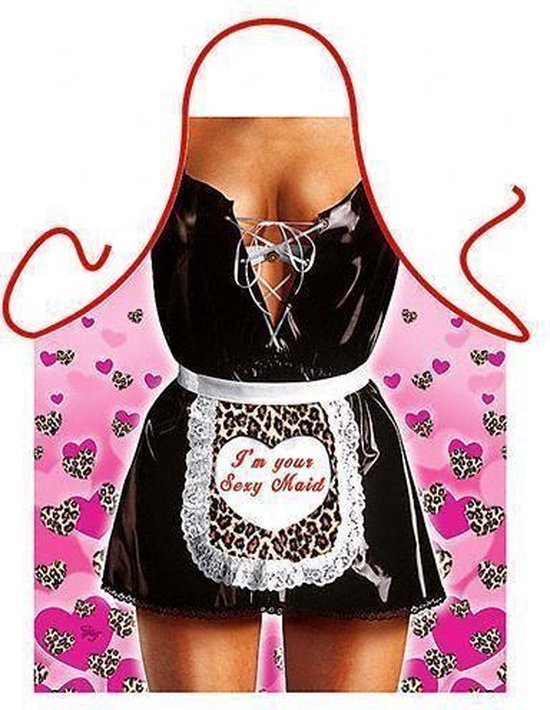 Sexy Maid schort - Leuke Grappige Mooie Keukenschort