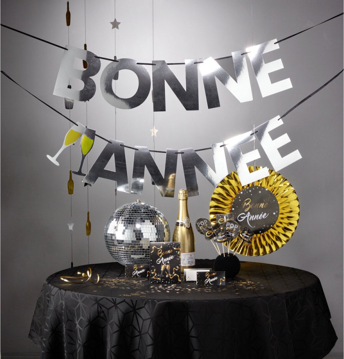 Nieuwjaars decoratieset - 23 items