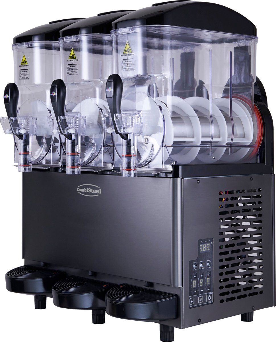 CombiSteel SLUSH MACHINE 3X12L - 7537.0015 - Horeca & Professioneel