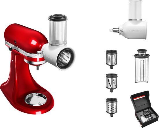 KitchenAid Groentesnijder en Rasp accessoire - 5KSMVSA van KitchenAid — afbeelding 3