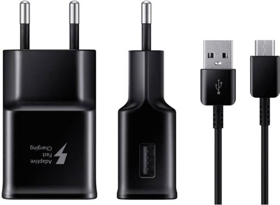 Samsung - Oplader - USB-C - 15W - 1m - Zwart