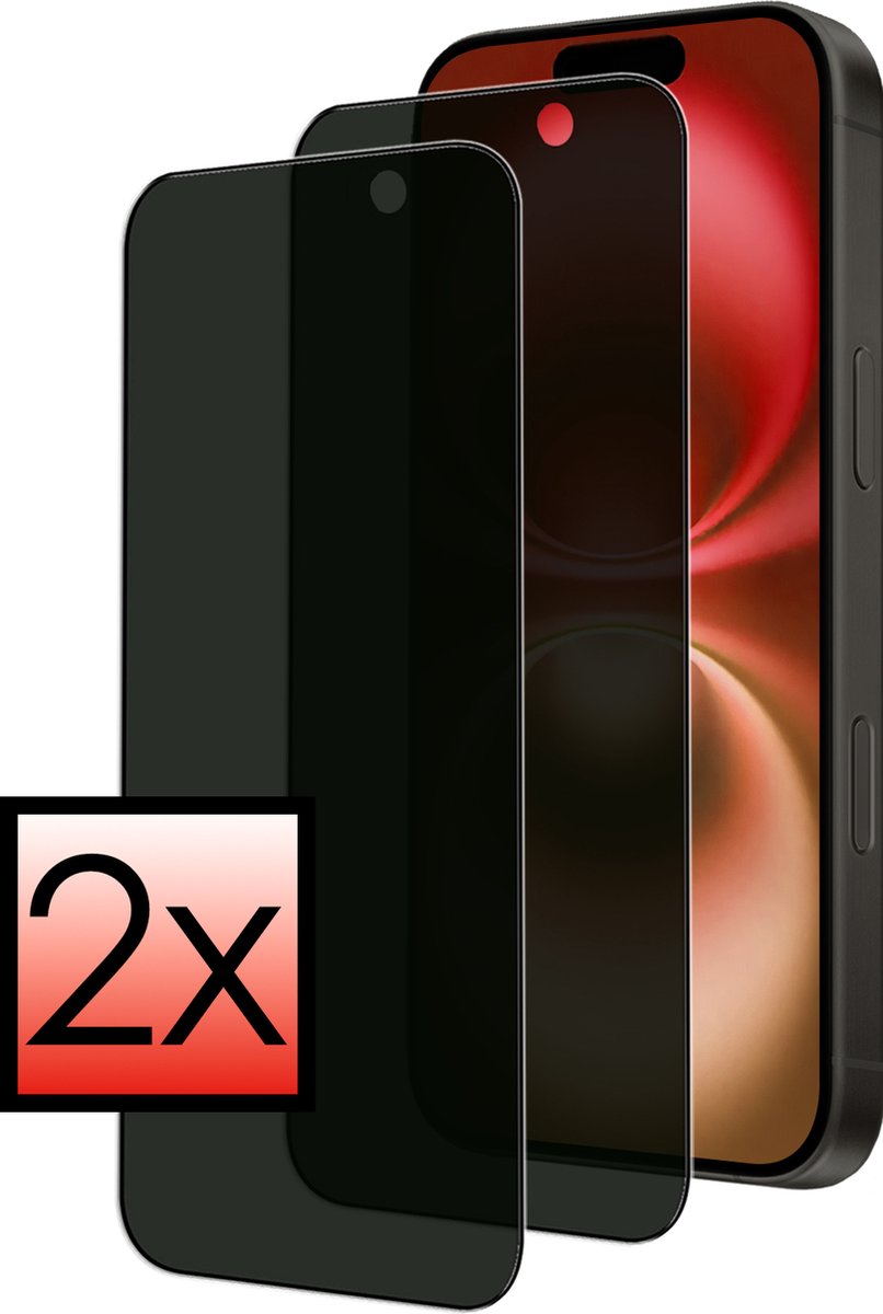 Protection D'Écran Anti-Espion JETech Pour IPhone 16 Pro Max - Verre Trempé 6,9" - Lot De 2
