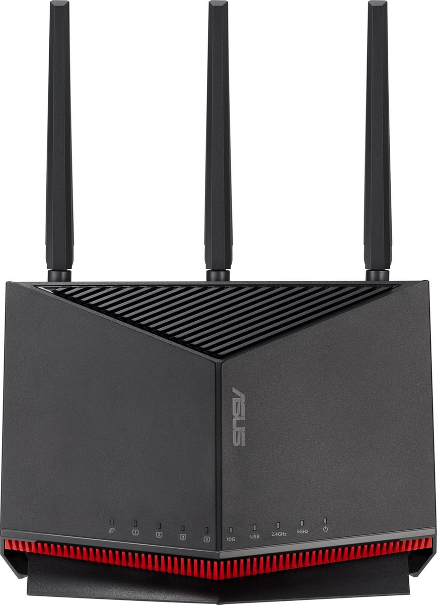ASUS RT-BE86U - Draadloze Router - WiFi Versterker - 10 Gbps port - Dual-Band - 6800 Mbps - WiFi 7 – foto 7