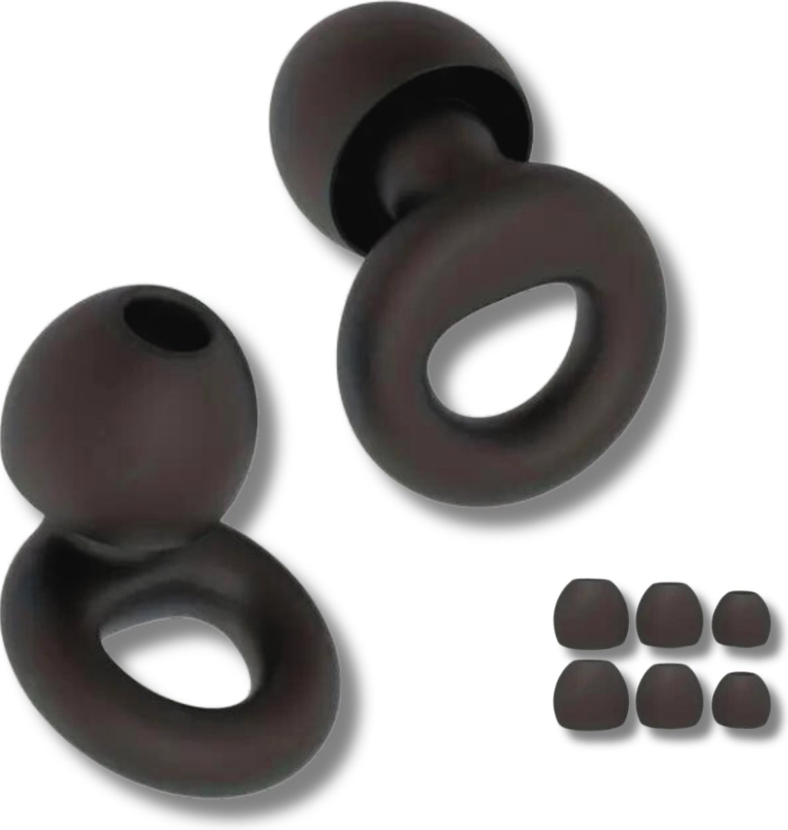 Goedkoopste Oordoppen Slapen - Loop Earplugs Quiet - Kleine Cadeautjes - Overprikkeling - Loop Earplugs - Zwart - SNR 26 dB Demping - Kerst - Oordopjes voor Geluidsdemping - Oordoppen Snurken - Oordoppen - Herbruikbare Gehoorbescherming - Sleep Plugs - 8 Dop