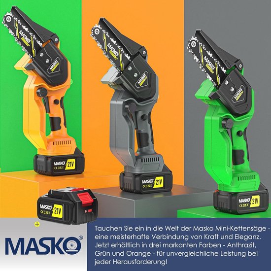 Batavia Accu 18V Nexxsaw brushless accu éénhands-kettingzaag 7'' - Incl