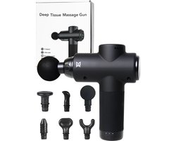 "Massagegun-spierherstel &deep tissue massage-draadloos masassge apparaat met opzetstukken