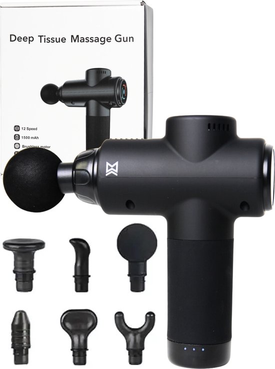 "Massagegun-spierherstel &deep tissue massage-draadloos