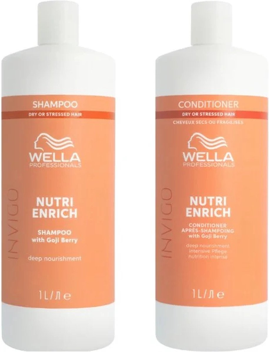 Wella - Invigo Nutri Enrich Liter Set - 2x1000ml