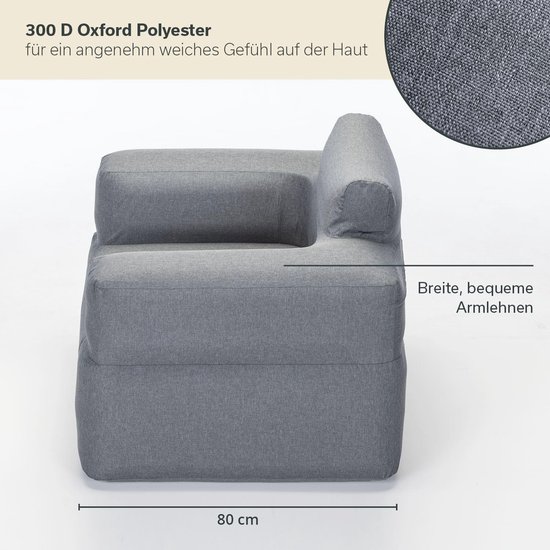 Opblaasbare Sofa voor Buiten met Elektrische Pomp - USB Oplaadbaar Logeerbed tot 200 kg van Flintronic — afbeelding 5