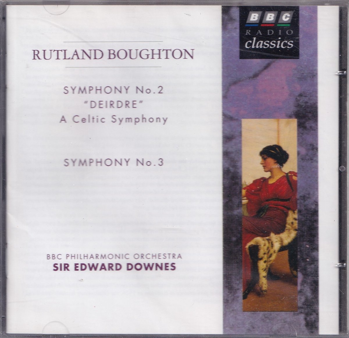 Symphonies no. 2 & 3 - Rutland Boughton - BBC Philharmonic Orchestra o.l.v. Sir Edward Downes