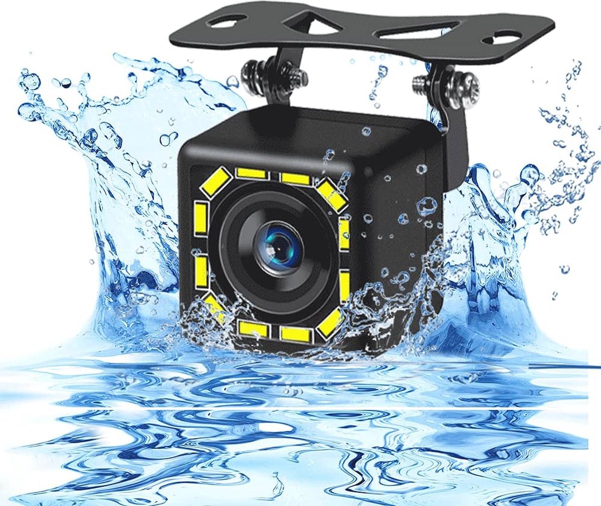 Achteruitrijcamera 170° Waterdicht met Nachtzicht - Universele 12V HD Camera voor Auto's, SUV's, Campers en Bestelwagens