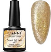 Canni UV Cat Eye Gellak - 7.5 ml - JG03 - Glitter Gellak - Cat Eye Gellak - Gellak Cat Eye - Gellak Kleuren - Canni Gellak - Gellak Nagellak