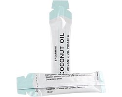 Oil Pulling – 14 sachets – Wittere Tanden - FrisseAdem - Mondspoeling Actieve Kool (Oil Pulling)