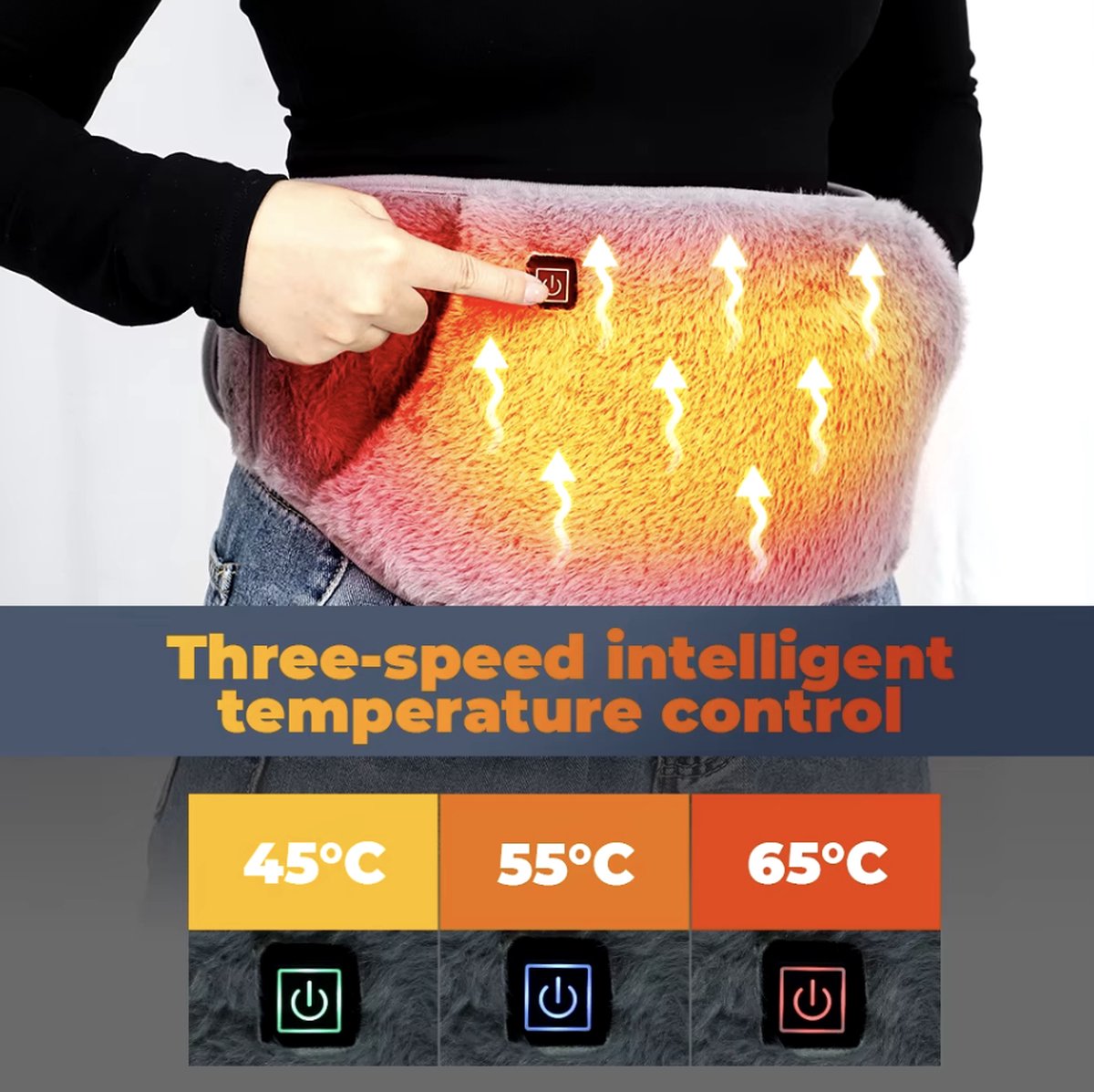 DE COLORES nierwarmer RIB van 100% alpaka JEANS 86