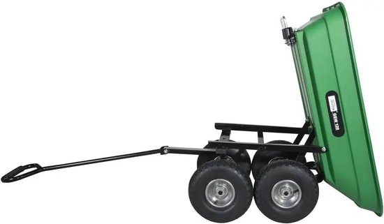 Handwagen Kantelbaar 120 kg - Tuinwagen en Transportwagen voor Alle Doeleinden van Polymath. — afbeelding 3